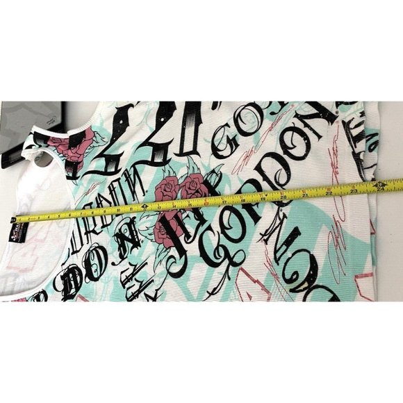 NASCAR Chase Authentics Jeff Gordon White All Over Print Tank Top Shirt Size XL - Picture 8 of 11